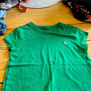 Green T shirt for girls size 8-10